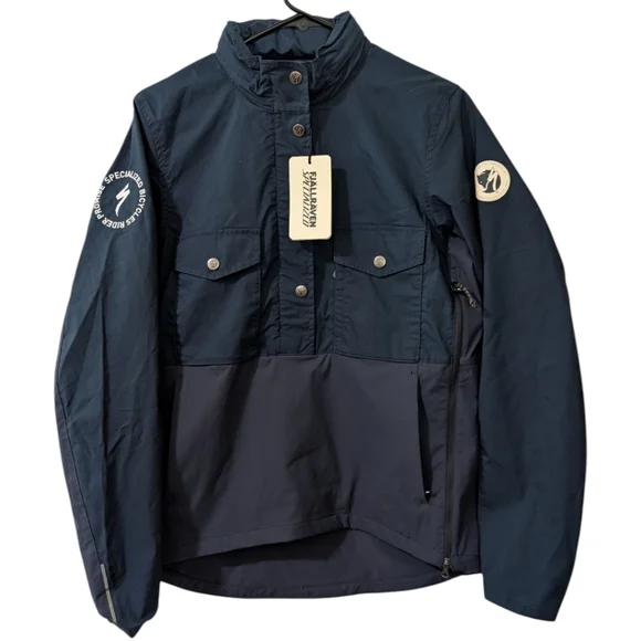 Fjallraven x Specialized Raven Anorak Women's Medium - Navy NWT - Picture 1 of 16
